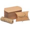 Pillow Gift Boxes with Jute String for Party Favors (5 X 3.5 in, Kraft Paper, 50 Pack)